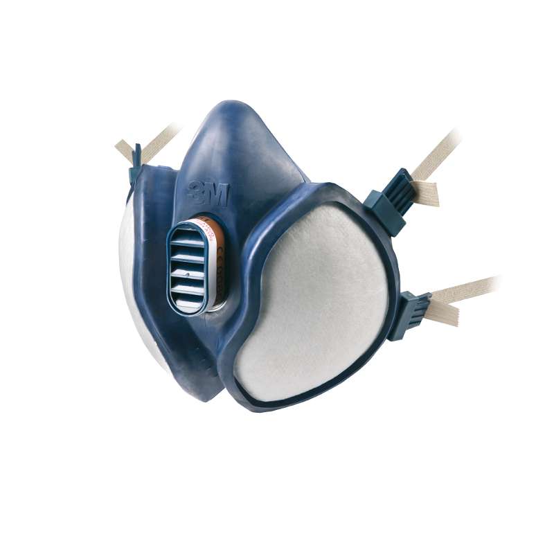 3M™ 4279 Demi-masque à filtres intégrés sans entretien
